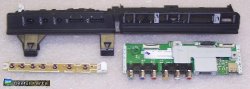 Button Board and AV Input  from Sharp LC-42D64U LCD TV