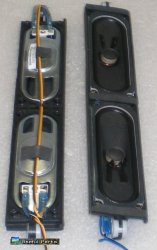 Speaker Set BUMJIN BN96-09466B from Samsung PN58B540S3F PLASMA