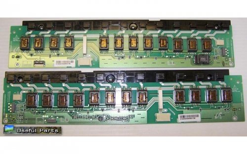 Back Light Inverter Set LU/LL from Samsung LN52A550P3FXZC LCD TV