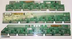Buffer Board XR/XC/XL Set from LG 50PG60 PLASMA TV