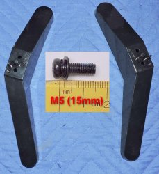 Toshiba TV Stand 68-S56878-000 & 68-S56879-000 For 55L510U18