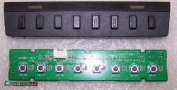 Button Board EAX34772301(1) from LG 37LB4D LCD TV