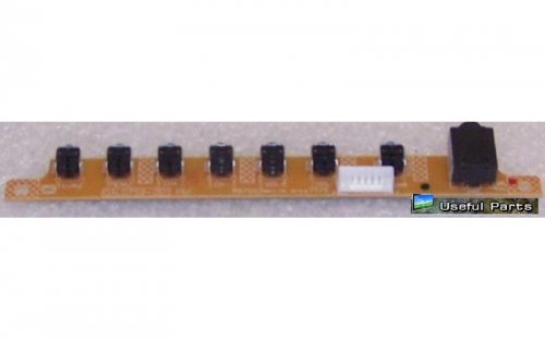 Button Board QAL0759-001 from JVC LT-26X506 LCD TV