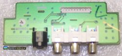 Side AV Input V28A000411A2 from Toshiba 37HL57 LCD TV