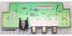Side AV Input V28A000411A2 from Toshiba 37HL57 LCD TV