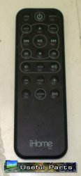 iHome Rz1 Remote Control
