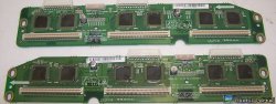 Buffer Board Set (LJ41-01595A/01596A) for Toshiba Plasma TV