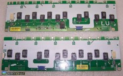 Backlight Inverter Set LU/LL from Samsung LNT5265FX/XAC LCD TV