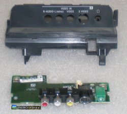 Side AV Input 1-872-983-13 from Sony KDL-40S3000 LCD TV