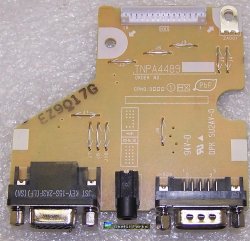 HX Monitor Board TNPA4489 from Panasonic TH-42PF11UK PLASMA TV