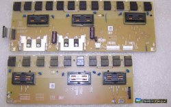 Backlight Inverter Set 3 and 4 from Sharp LC-46D64U LCD TV