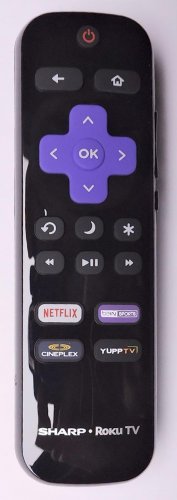 Sharp Roku Remote Control LC-RCRUDCA-19