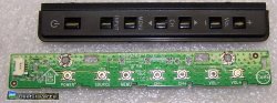 Button Board 715G3303-A from Dynex DX-22L150A11 LCD TV