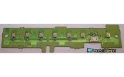 Button Board TNPA5136 from PANASONIC TC-L32U22 LCD TV
