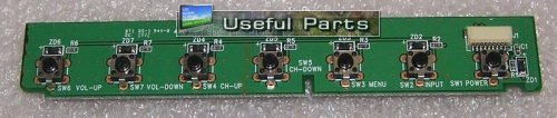 Buttons 200-700-IV501B-BH Rev:B From DX-PDP42-09 Plasma TV