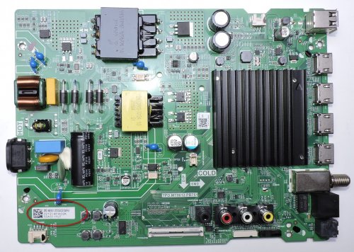 Toshiba Main Board/Power Supply 282168/B