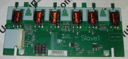 Back Light Inverter S1 RDENC2662TPZ1 from Sharp LC-60E69U LCD TV