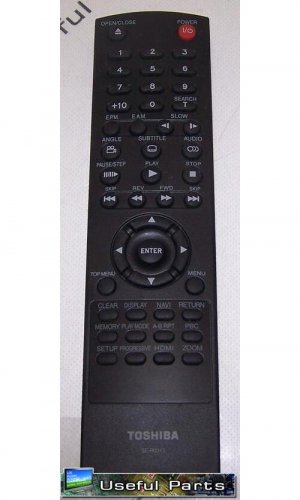 Toshiba SE-R0313 Remote Control for SD4200, SD6100, SD6100KU