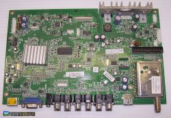 Signal Input Board E169467(S) from Insignia NS-LTDVD26-09 LCD TV
