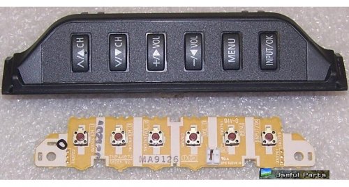 Button Board TNPA4874 from Panasonic TC-50PX14 PLASMA TV