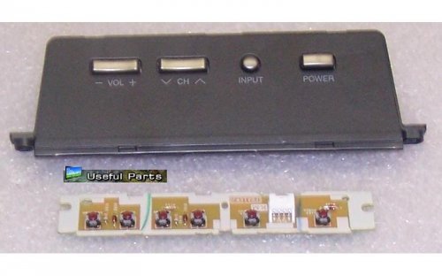 Button Board KD910 from Sharp LC-37D43U LCD TV