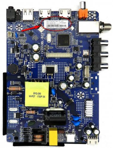 Insignia Main Board/Power Supply CV3553BL-B23