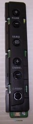 Button Board from Philips 40PFL5505D/F7 LCD TV