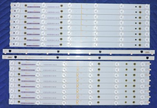 Vizio TPT500J1-LE8 REV:SC2A LED Light Strips 2 Boards 16 Strips