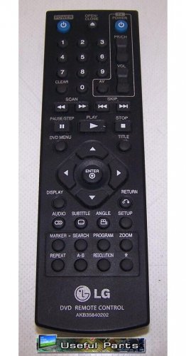 LG Zenith AKB35840202 Remote Control for