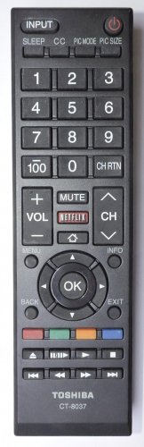 Toshiba Remote Control CT-8037