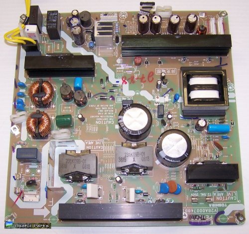 Power Supply Board V28A000748B1A from Toshiba 52RV530U LCD TV
