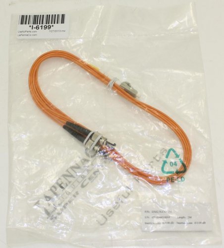 NEW DX62.5LCST-2M Fiber Patch Cord