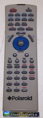 Polaroid J3-1 TVD19-M1-3 DVD/VCR Remote Control