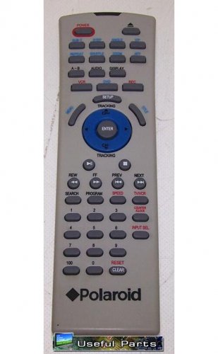 Polaroid J3-1 TVD19-M1-3 DVD/VCR Remote Control