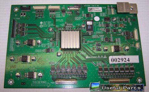 Controller Board 6871QCH060Q from LG DU42PX12X PLASMA TV