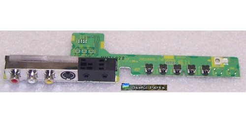 Button Board / AV Input TNPA4306 from PanasonicTH-42PX77U PLASMA