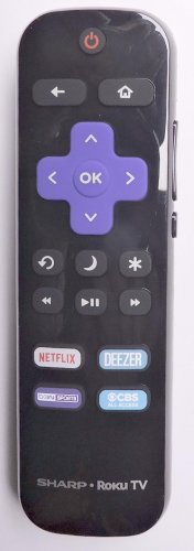 Sharp Roku Remote Control LC-RCRUDCA-20A