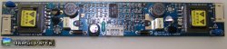 Back Light Inverter EA02069X from Insignia NS-CL15C LCD TV