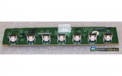 Button Board V28A000567A4 from Toshiba 46RF350U LCD TV