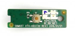 Toshiba Button Board VTV-K65730 For 65L621U Rev.A