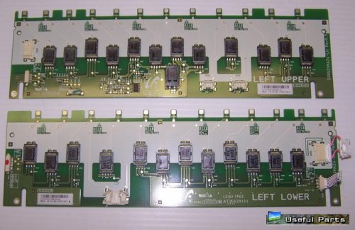 Back Light Inverter Set LU/LL from Sony KDL-52XBR4 LCD TV