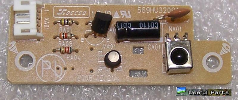 IR Sensor Board 569HU3209A from Dynex DX-LCD32-09 LCD TV