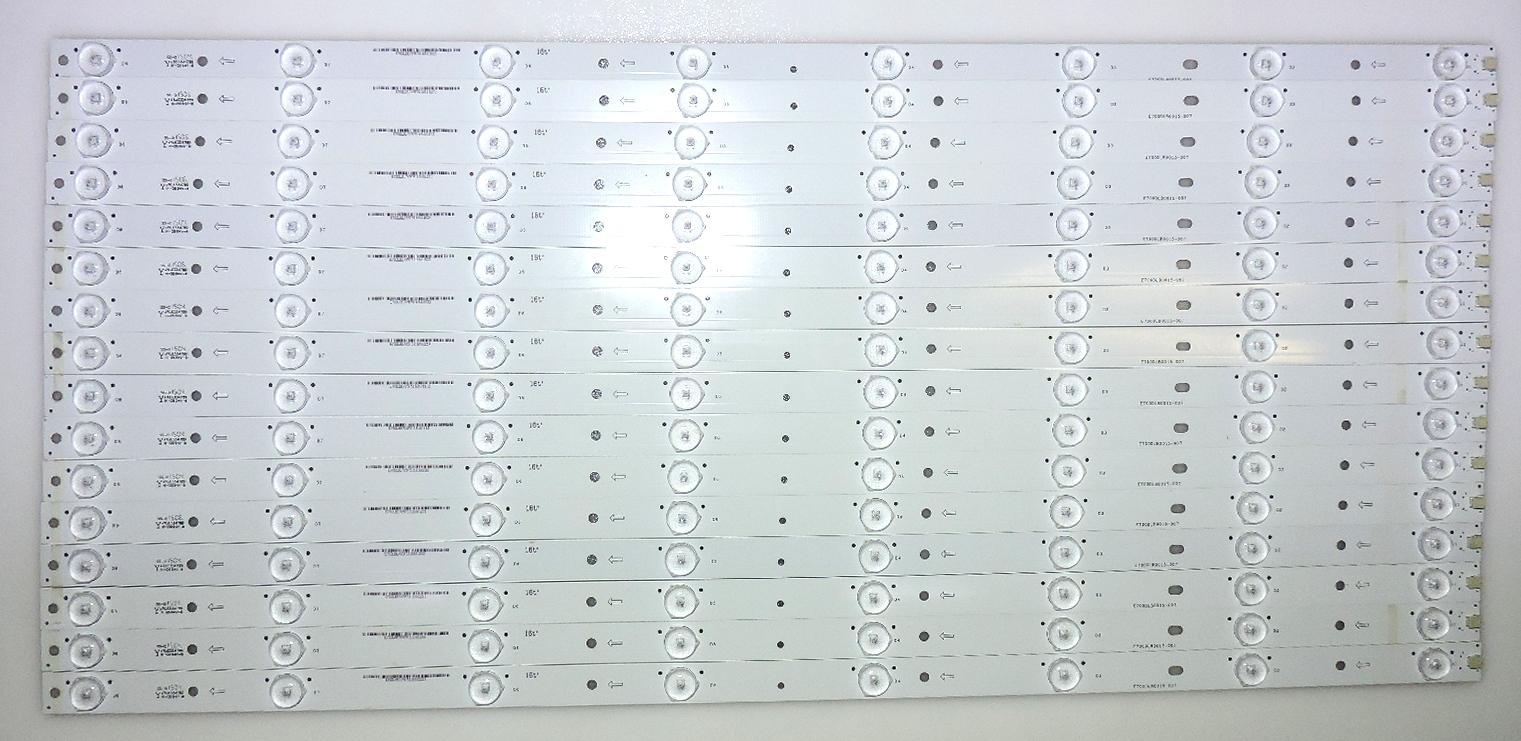 16Pcs E700DLB0016-002 LED Backlight Strips For Vizio M70-C3 LFTRSYAR