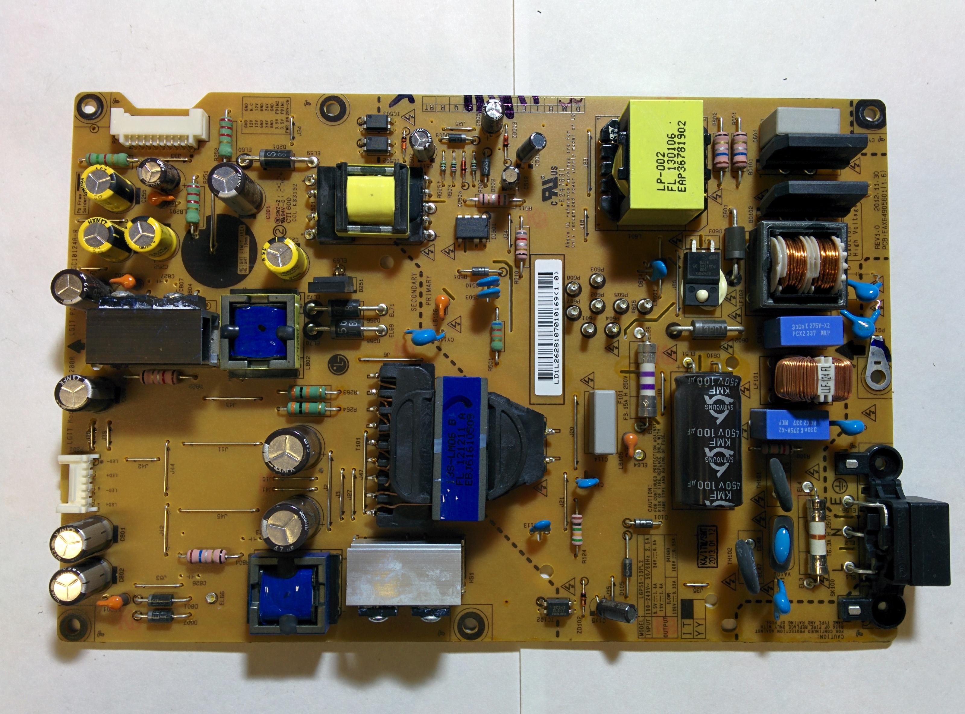 LG Power Supply LGP5513PL2 [009560]