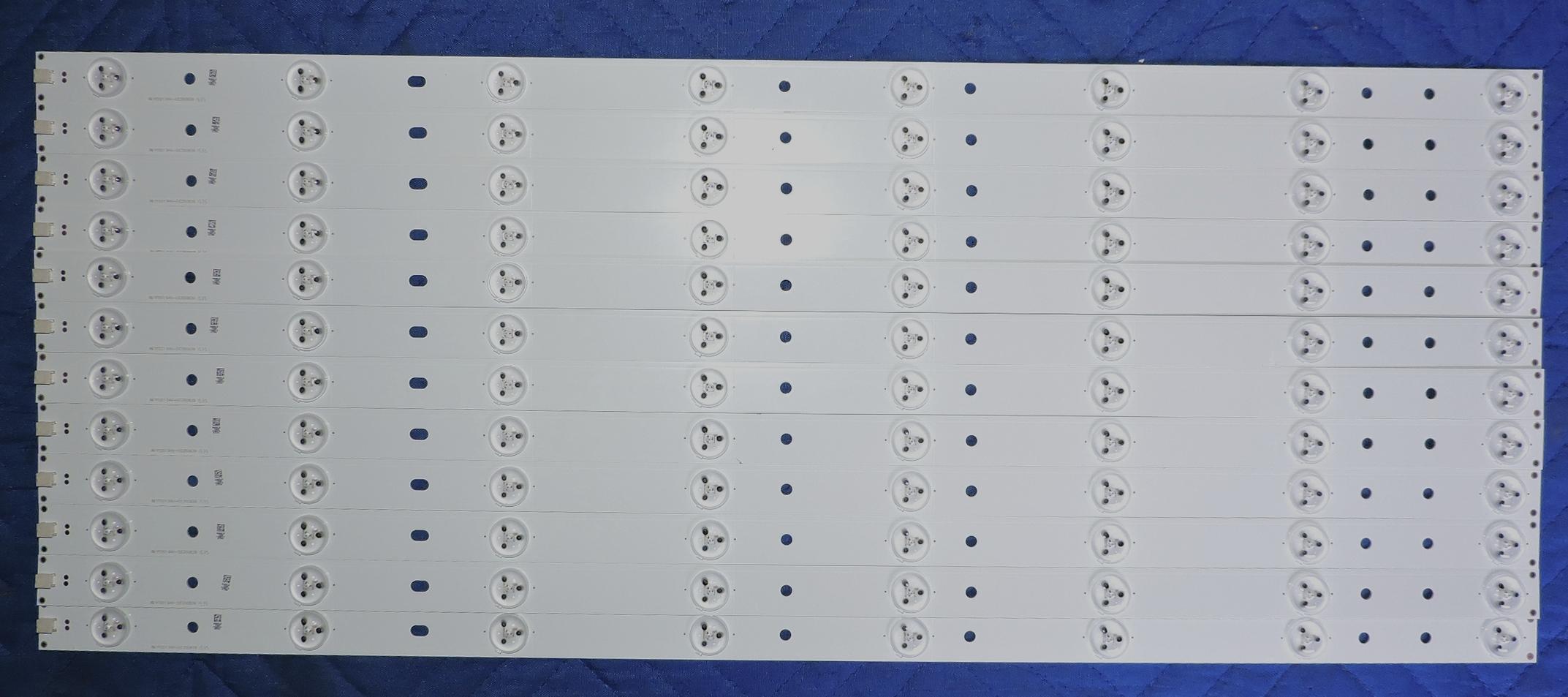 12pcs LED strips For Vizio E60-C3 E60DLBE605F3M14C E600DLB030-007 E60DLBE605F