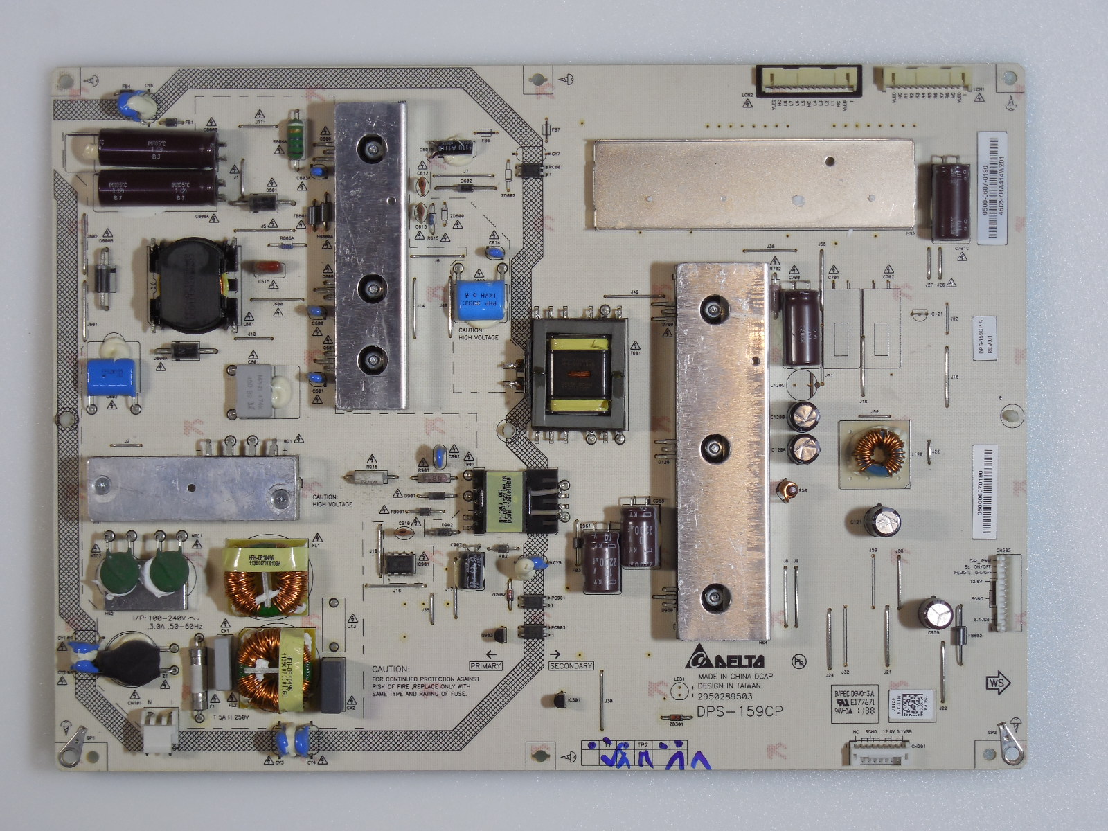 Carte Alimentation VIZIO M420SV - DPS-171BP Avec Câble, Pour TV écran Cassé