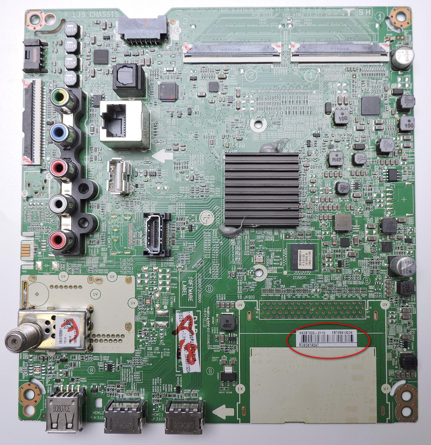LG Main Board EBT65513204, Free Shipping