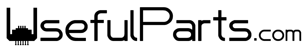 UsefulParts.com black logo
